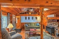 Peaceful Cabin with Fire Pit - Walk to Higgins Lake USA Accommodation
