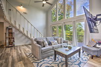 Pottsboro Cabin with Deck - 1 Mile to Lake Texoma USA Accommodation