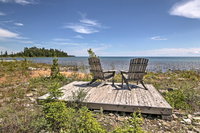 Rustic De Tour Village Cabin with Deck on Lake Huron Tourism Bookings