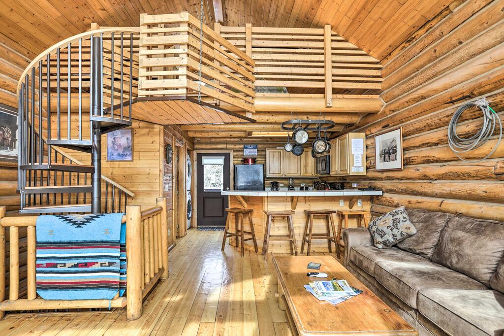 Rustic Jackson Hole Abode With Snow King Views! - thumb 2