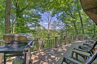 Secluded 'Mountain Home' 12 Mi. to Tsali Area Tourism Bookings