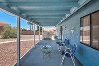 Single-Story Home with Patio 6MI to Lake Mohave Tourism Bookings