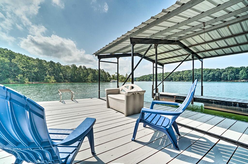 Sunny Lake Hartwell Home With Private Boat Ramp - thumb 0