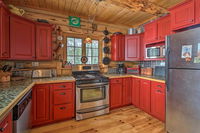 Waterfront Conway Lake Cabin with Deck  Fire Pit Tourism Bookings