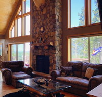 Luxury Private Cabin with Million Dollar Views in Mountains Hot Tub - USA Accommodation