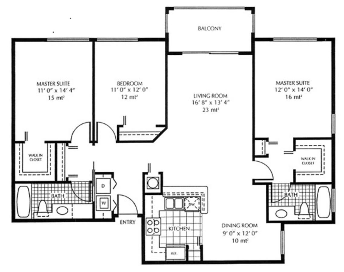 8-202 Yacht Club - New. Great 3 Bedroom. 2 Min To Aventura Mall - thumb 31