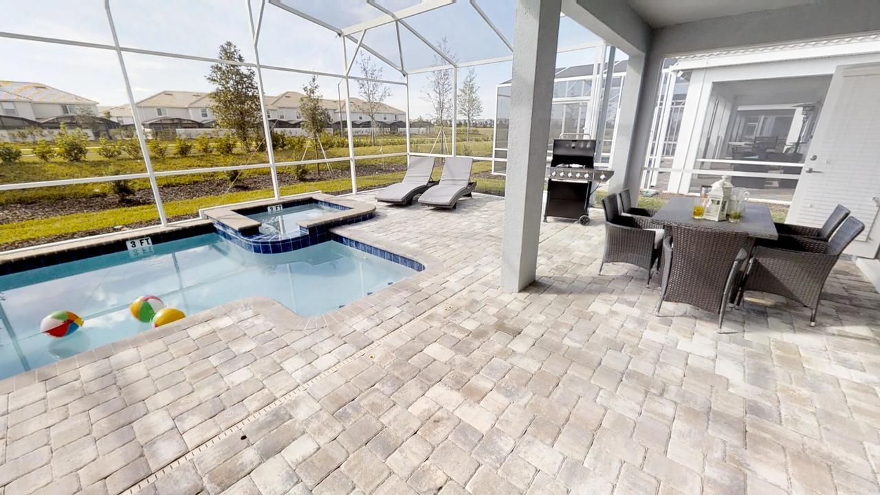 ACO Champions Gate Resort 8 Bedroom Vacation Home With Pool (1872) - thumb 5