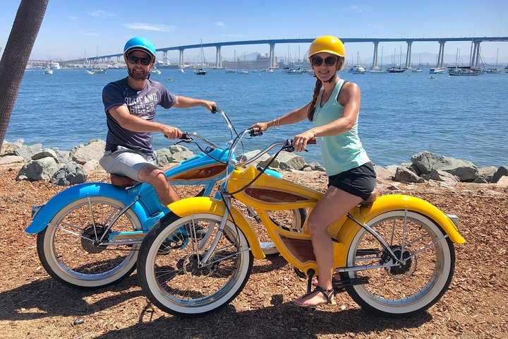 Fat Woody Beach Cruiser Experience - Coronados Musical Electric Bicycle Tour