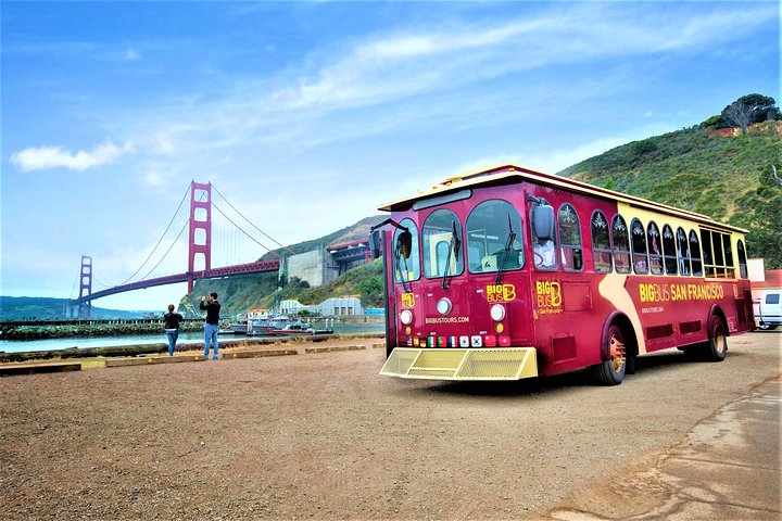 Big Bus San Francisco Hop-On-Hop-Off Open Top Tour and Alcatraz Combo