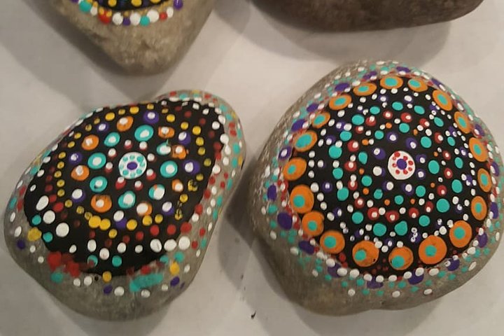 VIRTUAL Rock Mandala Painting Class - thumb 0