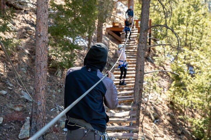 Upper Clear Creek Whitewater Rafting Plus Cliffside Zipline From Idaho Springs - thumb 1