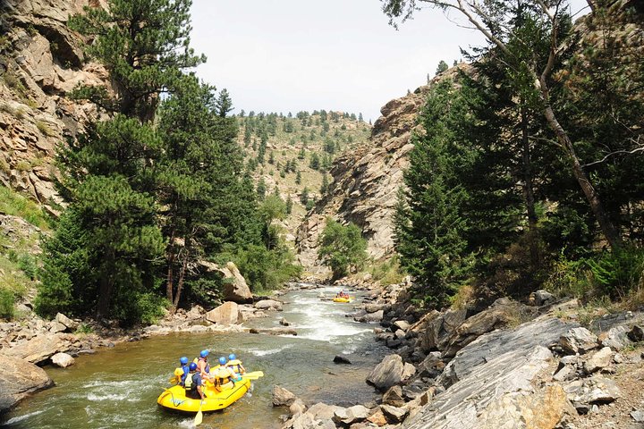 Upper Clear Creek Whitewater Rafting Plus Cliffside Zipline From Idaho Springs - thumb 2