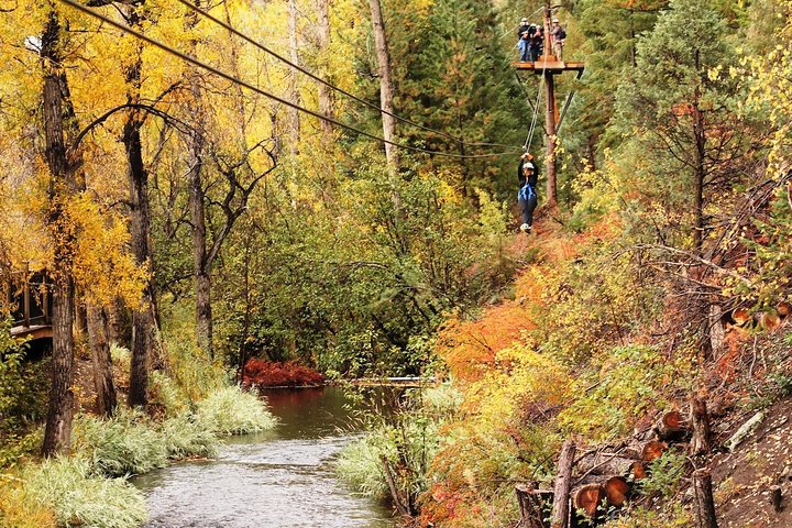 Upper Clear Creek Whitewater Rafting Plus Cliffside Zipline From Idaho Springs - thumb 3