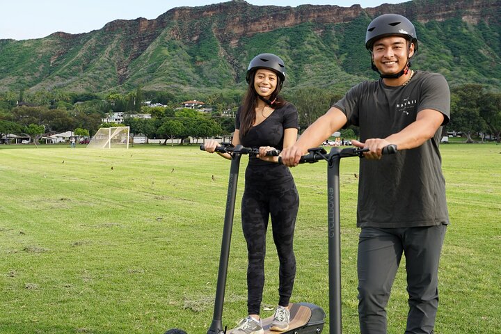 Waikiki Diamond Head Sunset Scooter Tour - thumb 0