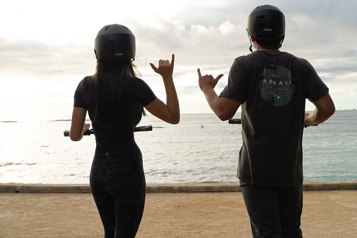 Waikiki Diamond Head Sunset Scooter Tour - thumb 2