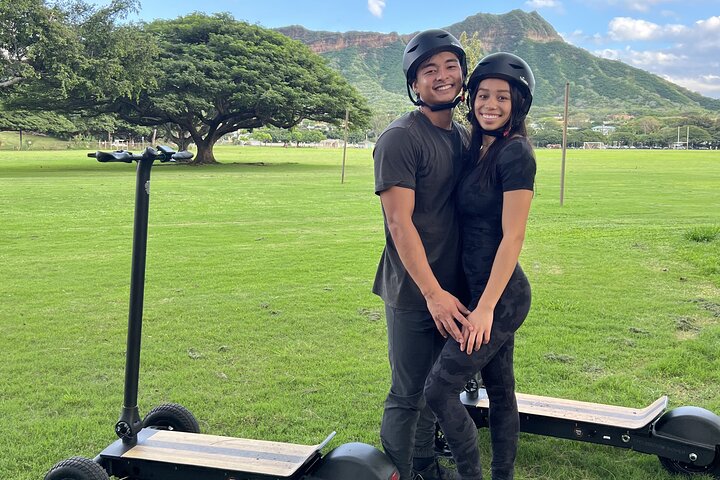 Waikiki Diamond Head Sunset Scooter Tour - thumb 4