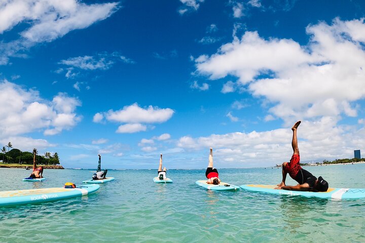 Stand-Up Paddle Yoga