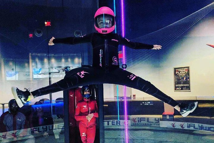 Paramus Indoor Skydiving Experience With 2 Flights & Personalized Certificate - thumb 2