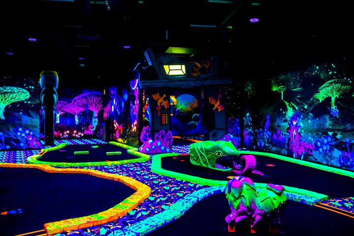 American Dream Black Light Indoor Mini Golf Ticket - thumb 1