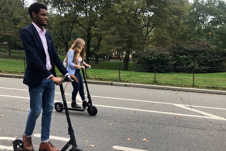 NYC Central Park Electric Scooter Tour