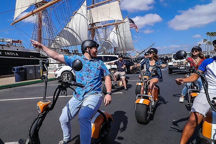 1Hr GPS Self Guided Scooter Tour: Harbor/Gaslamp Quarter - thumb 2