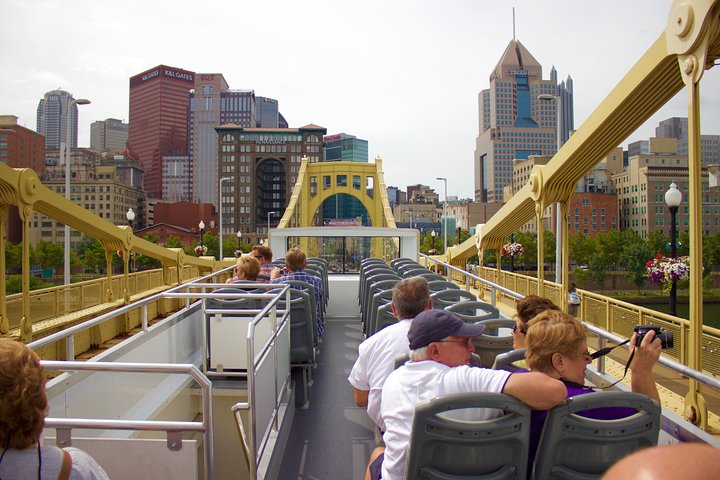 JUST THE TOUR - An Open Top Double Decker Bus Sightseeing Tour Of Pittsburgh. - thumb 2