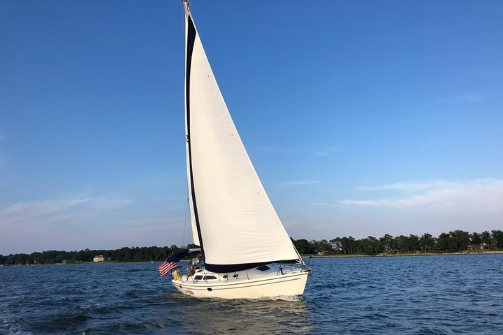 2 - Hour Private Hilton Head Morning Dolphin Watching / Sail - thumb 4