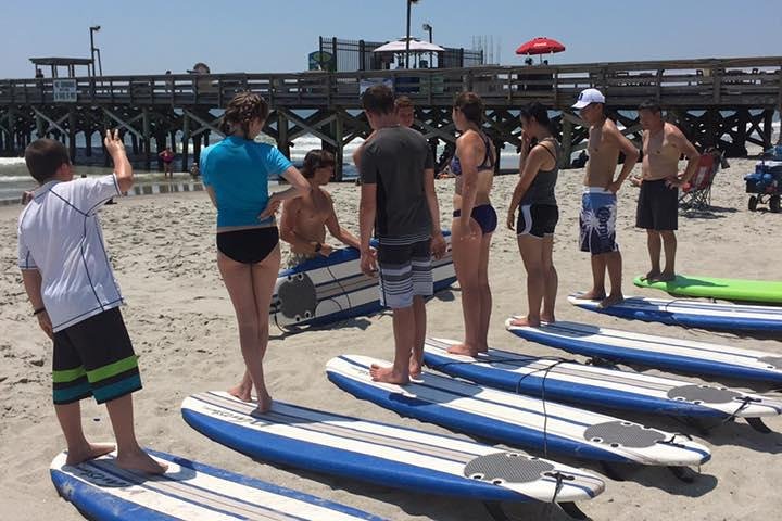 Surf Lessons in Myrtle Beach South Carolina