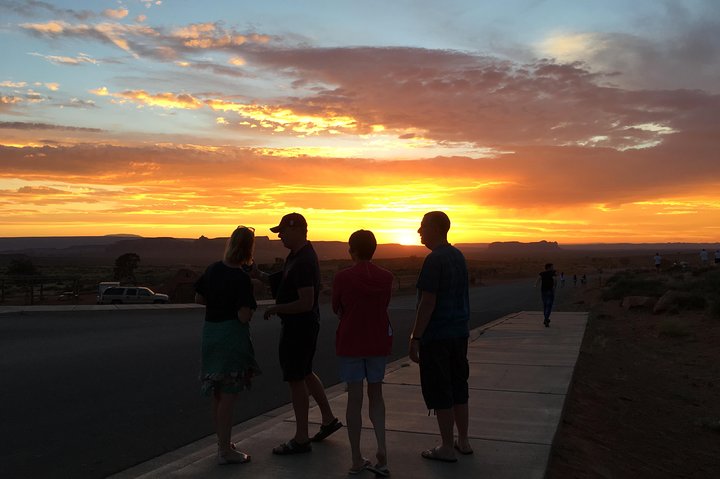 Sunset Tour Of Monument Valley