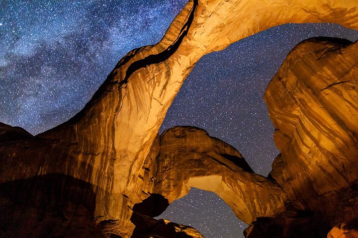 Sunset And Night Photography In Arches National Park - thumb 1