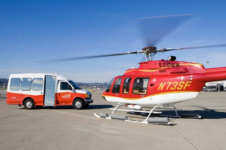 San Francisco Helicopter Tour And Sunset Dinner Cruise - thumb 3