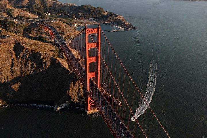 San Francisco Helicopter Tour And Sunset Dinner Cruise - thumb 4