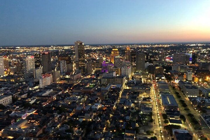 New Orleans City Lights Night Helicopter Tour - thumb 1