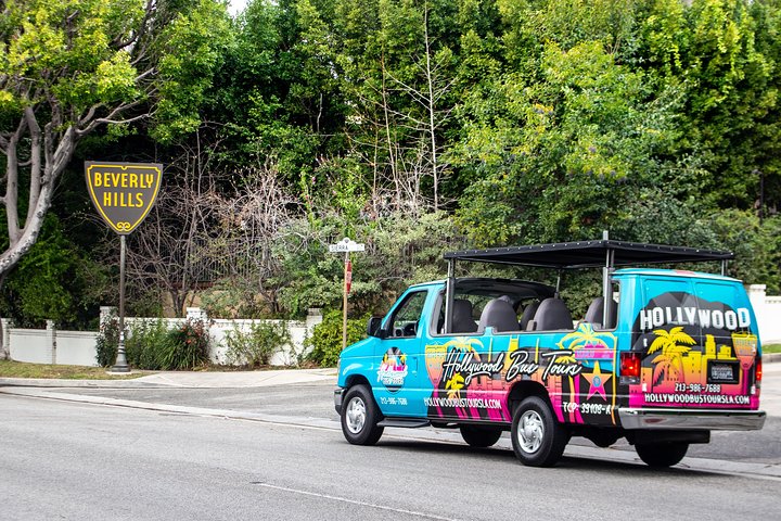 Celebrity Homes + The Real Hollywood Experience - Small Group Open Air Bus - thumb 2