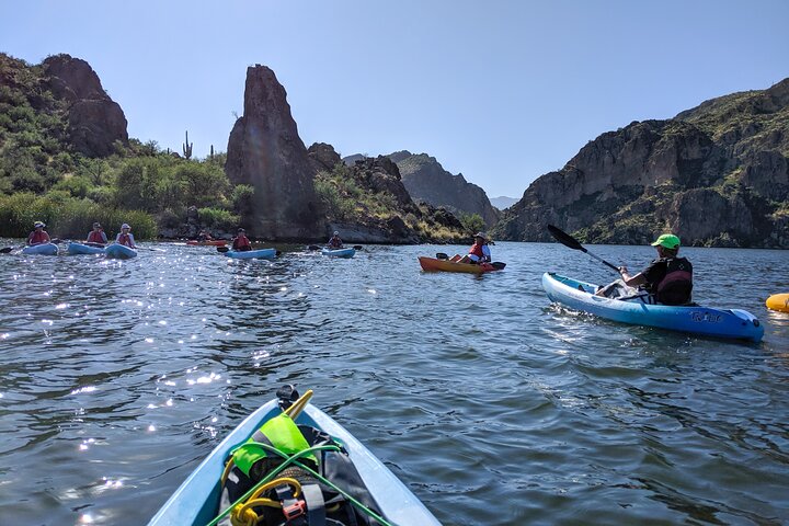 Canyon & Cliffside Kayaking On Saguaro Lake - thumb 0