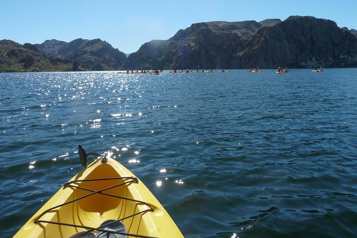 Canyon & Cliffside Kayaking On Saguaro Lake - thumb 3